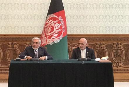  Don’t Repeat Mistakes, Says Top U.S. Negotiator As Ghani, Abdullah Sign Power-Sharing Deal