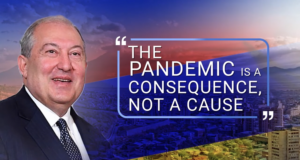 Pandemic Is The Consequence, Not Cause: Armenia’s Physicist President