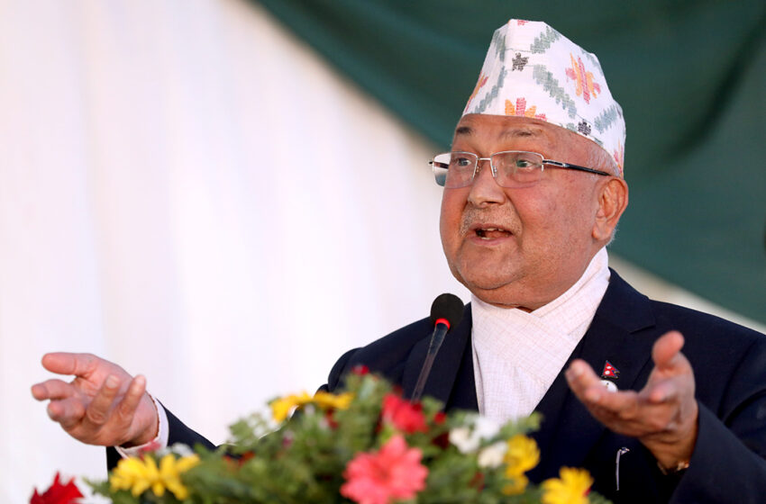  No FS Talks On Kalapani As Nepal’s Oli Sharpens Claws