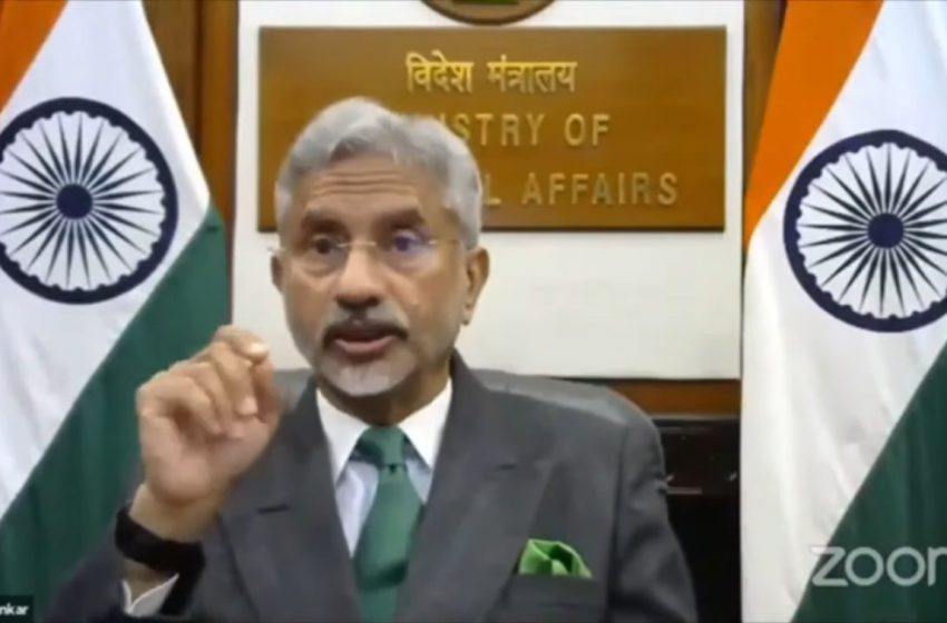  Border Peace Basis For India-China Relations In Other Areas: Jaishankar