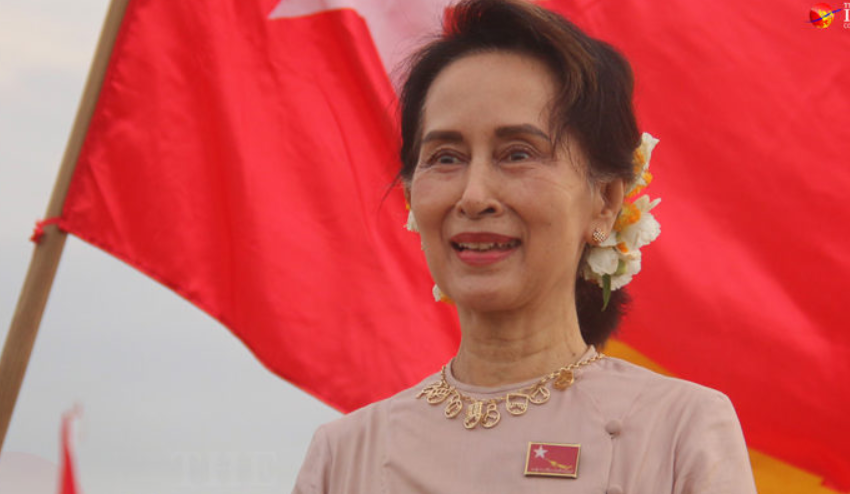  Daw Aung San Suu Kyi Says NLD Will Survive As Long As The People Do