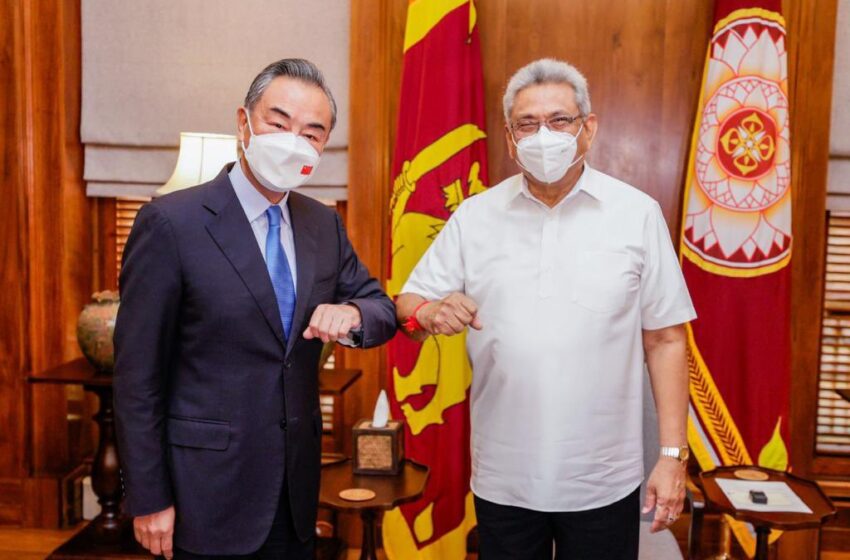  Chinese Foreign Minister Urges Sri Lanka To Resume FTA Talks