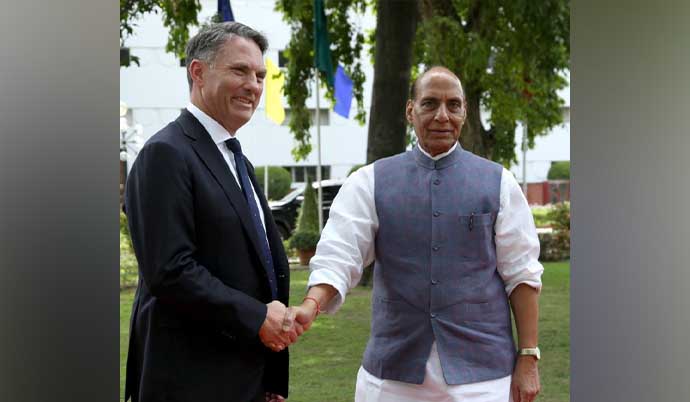  Defence Important Pillar Of India-Australia Partnership: Rajnath