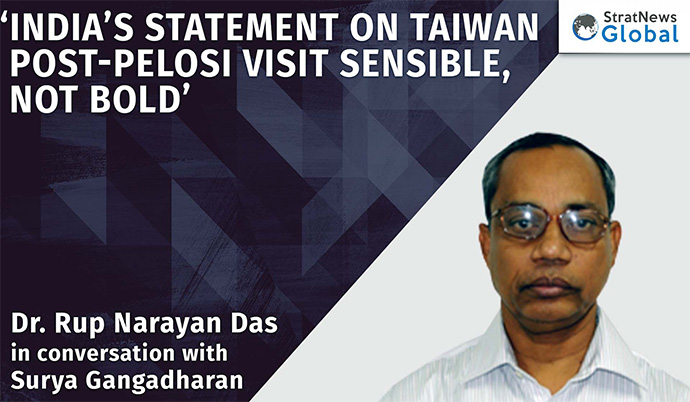  ‘India’s Statement On Taiwan Post Pelosi Visit Sensible, Not Bold’