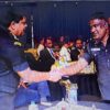 Colonel Nalin Herath shaking hands with Gen. Shavendra Silva
