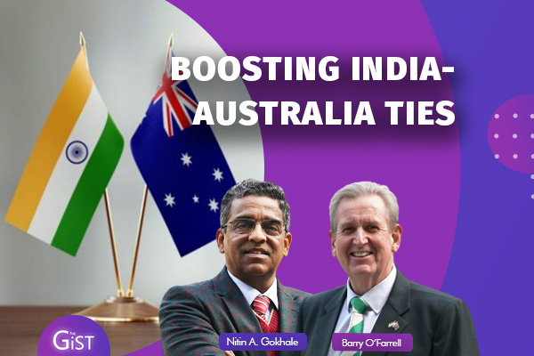 Boosting India Australia Ties