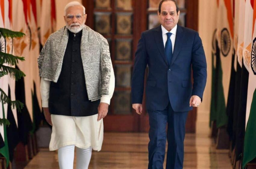  India, Egypt Unveil Plans To Boost, Broaden Ties, Defence And Cyber Major Focus