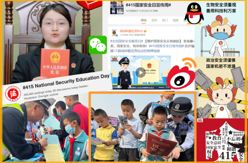  China’s National Security Education Day Is All About Regime Safety