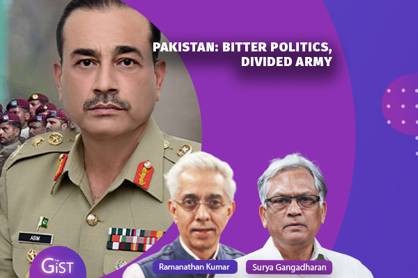 Pakistan: Bitter Politics, Divided Army