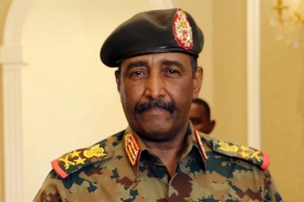 General Abdel Fattah Al-Burhan the head of the Sudanese Army. Courtesy: Twitter