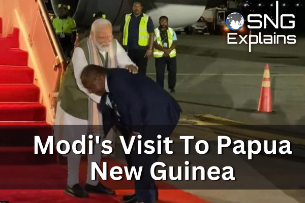 Modi's Visit to Papua New Guinea
