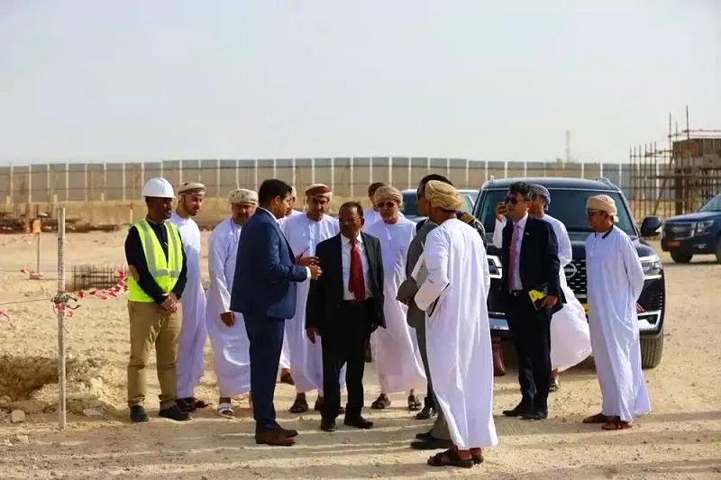 NSA Doval Visits Duqm Port in Oman