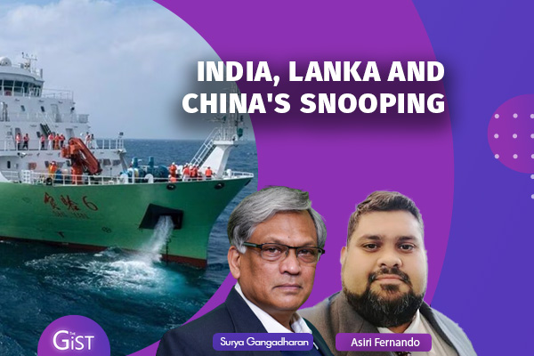 Storm Over Chinese Survey Ship Darkens Lanka India Horizon'