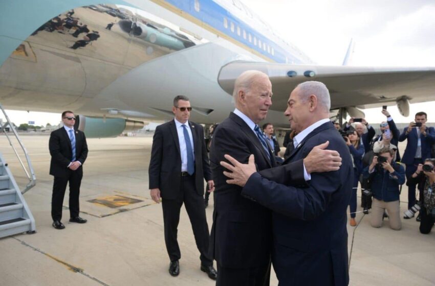  U.S. Is With Israel, Says Biden, Blames ‘Other Side’ For Gaza Hospital Bombing
