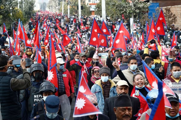 Nepal’s Pro-King, Pro-Hindu Rallies Mask Deepening Economic Crisis