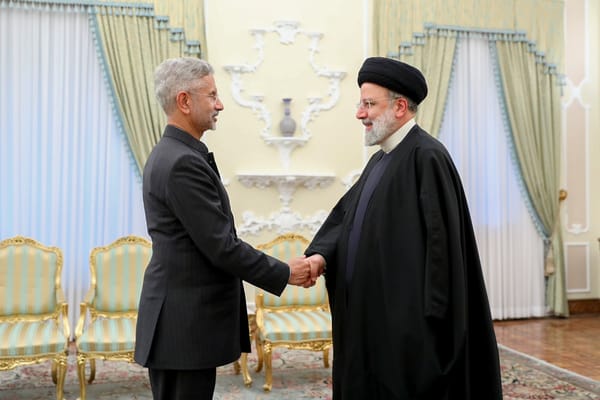 Foreign Minister S Jaishankar (left) met Iranian President Ebrahim Raisi in Tehran earlier this week.