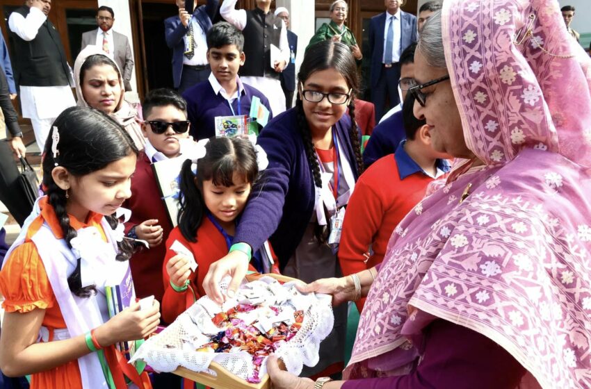 Prime Minister Sheikh Hasina remains confident of coming back to power after the upcoming polls in Bangladesh. Source: Twitter