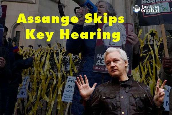  Assange Skips Key Hearing In Extradition Case