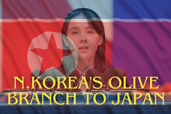 N.KOREA'S OLIVE BRANCH TO JAPAN