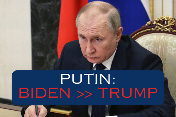  Putin Says Predictable Biden Better for Russia Than Trump