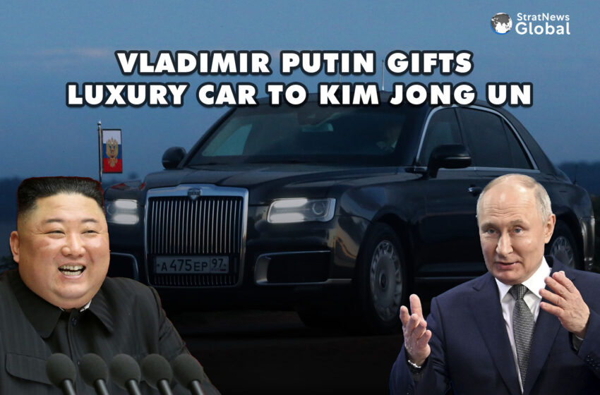  Vladimir Putin Gifts Luxury Car To Kim Jong Un