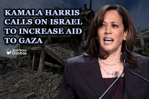  Kamala Harris Urges Israel To Allow More Aid Into Gaza