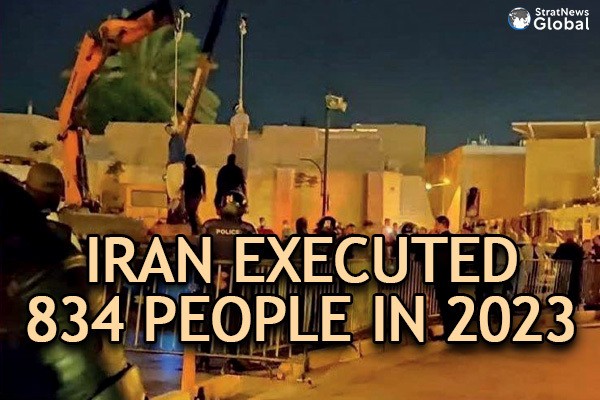  Rattled By Protests, Iran Executed 834 People In 2023