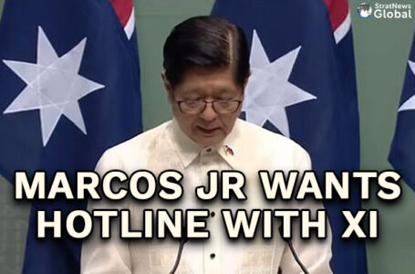 Philippines President Ferdinand Marcos addresses the Australian parliament