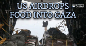 US Airdrops Food Into Gaza