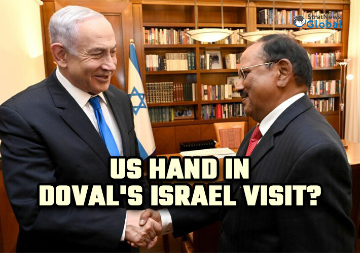  Doval-Netanyahu Meeting: Encouraged By US To Pressure Israel On Gaza?