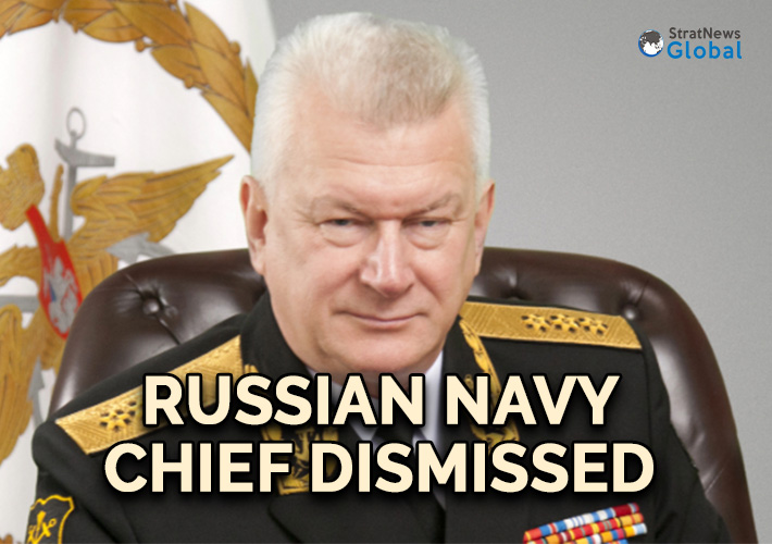 Russian navy chief Admiral Nikolai Yevmenov