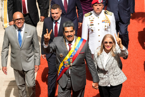 Venezuela's president Nicolas Madura
