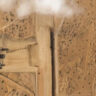 Satellite photo, airstrip, yemen