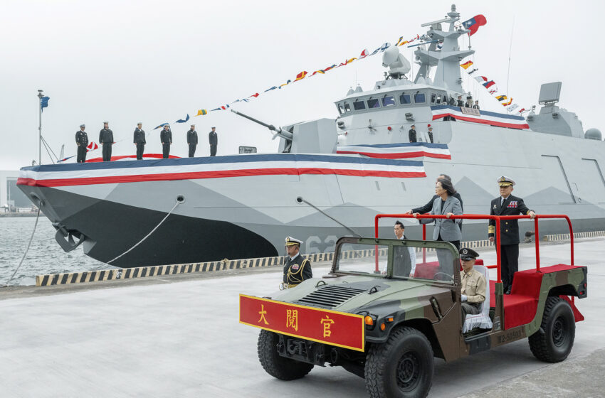  Taiwan Commissions Two New Navy Ships Amidst Escalating China Threat