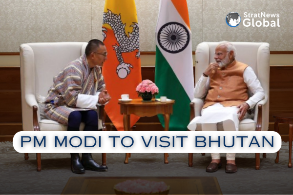 PM Modi with Bhutan's PM