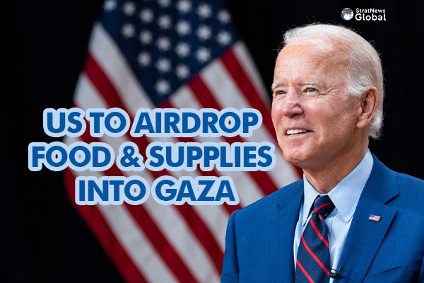  Joe Biden To Airdrop Food And Supplies Into Gaza