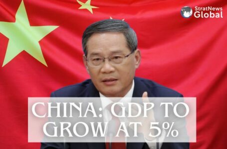 Chinese PM Sets GDP Target Of Around 5%