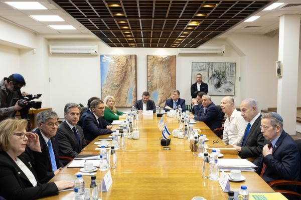  Netanyahu Meets Blinken, Says Rafah Offensive Will Happen