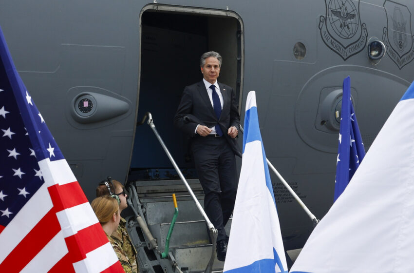  Blinken Arrives In Israel For Talks As UN Prepares To Vote On A Ceasefire Resolution