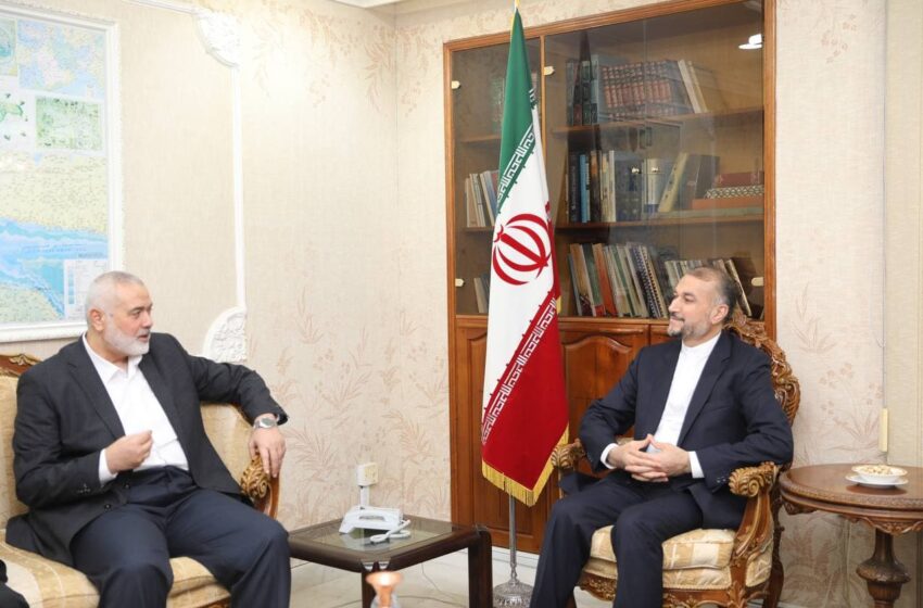  Hamas leader Ismail Haniyeh Visits Iran Post UN Resolution On Gaza