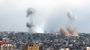 Israel bombing Hamas