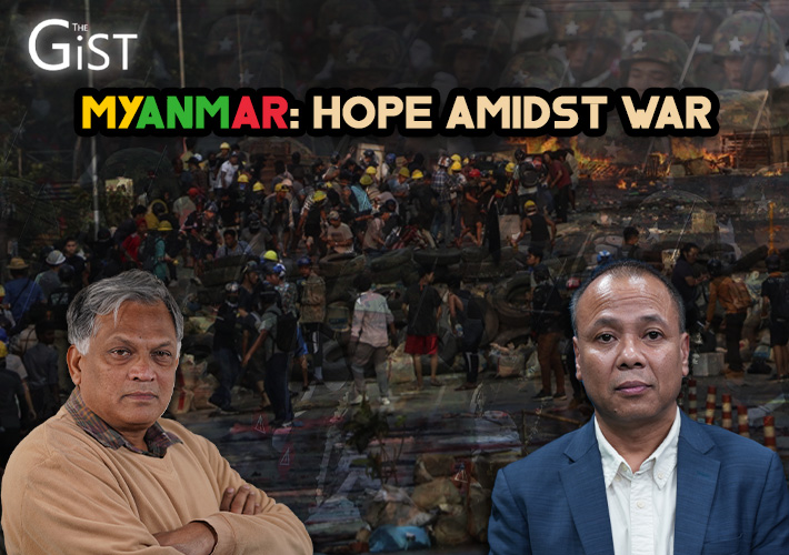  Myanmar Army Not Yet Defeated Says Journalist Soe Myint