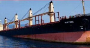 Cargo Ship Sunk By Houthi Missiles Becomes Toxic Hazard for Yemen, Red Sea