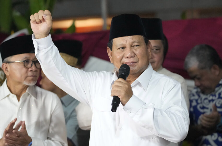  Subianto Declared President But Rivals To Move The Courts