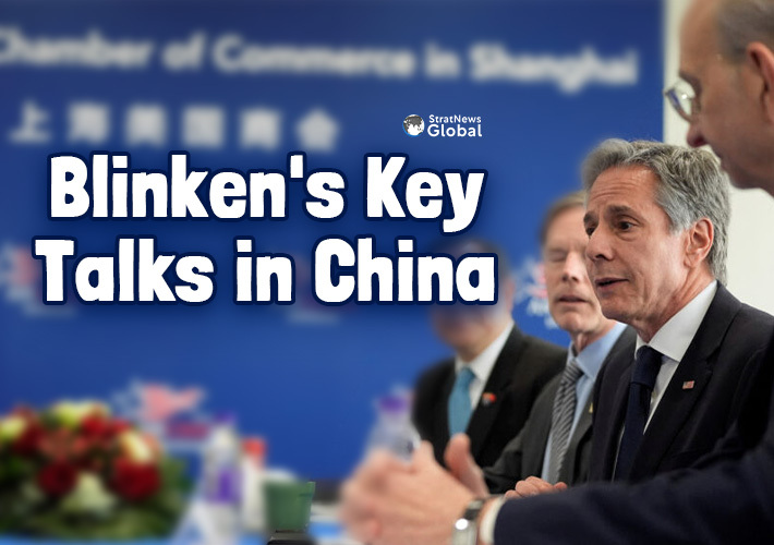  In China, Blinken To Bring Up Russia, Urge Fair Treatment For US Companies