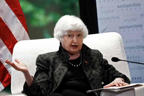  Yellen: US, China Have Worked Together To Deal With Bank Failure