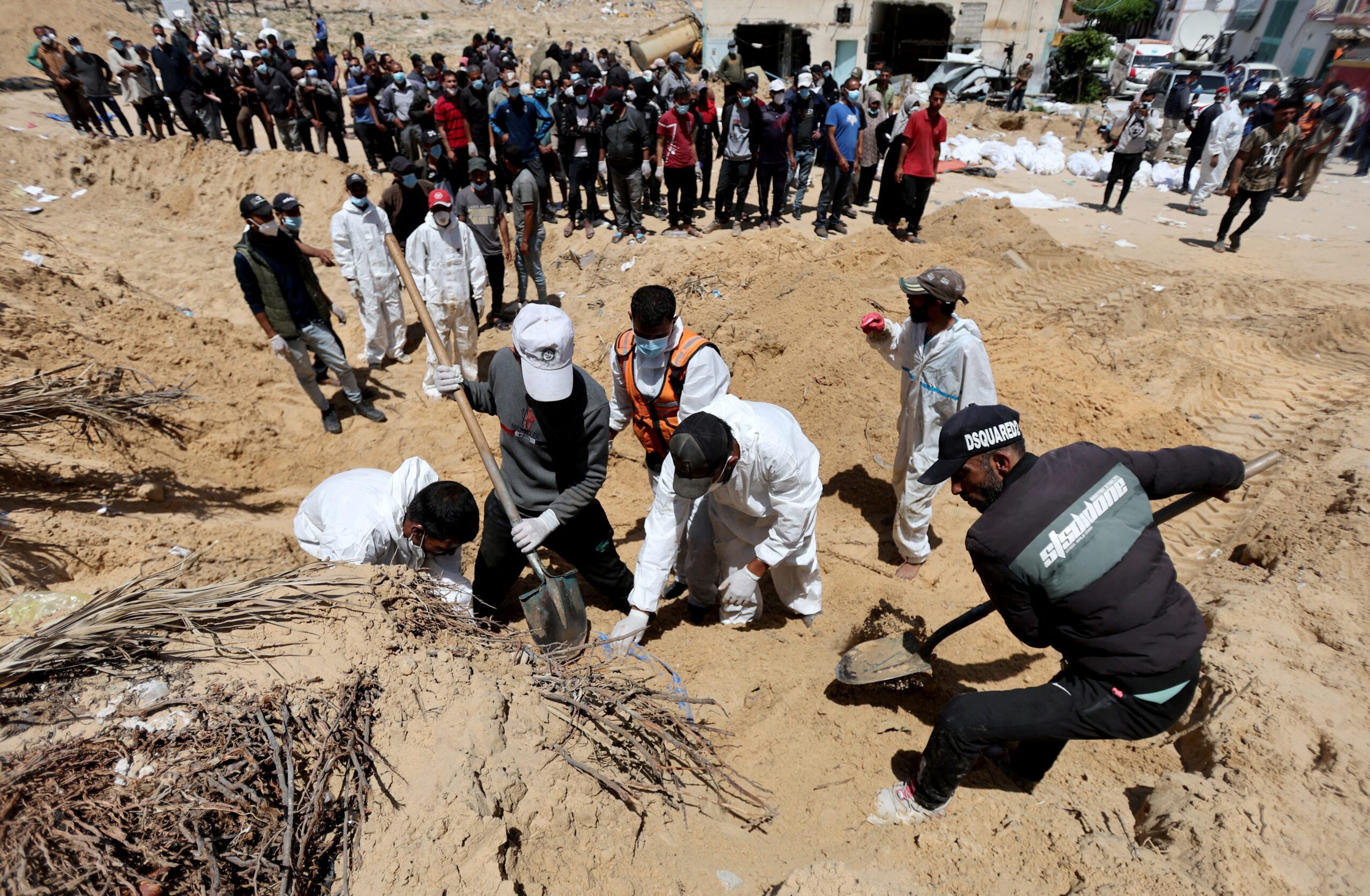 UN Rights Chief Shocked by Reports of Mass Graves at Gaza Hospitals
