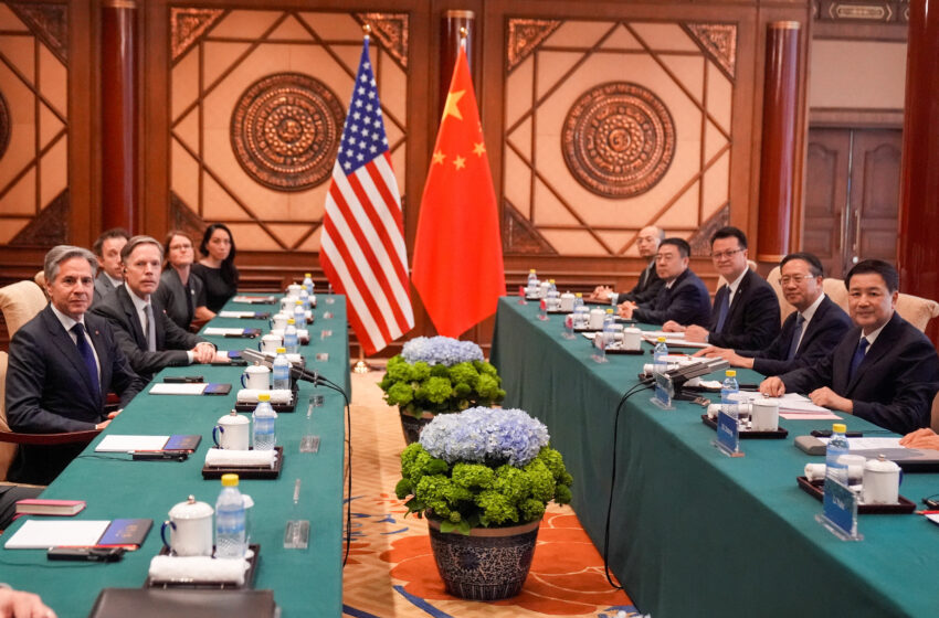  China FM Wang Yi Cites ‘Negative’ Trends In US Ties During Talks with Blinken