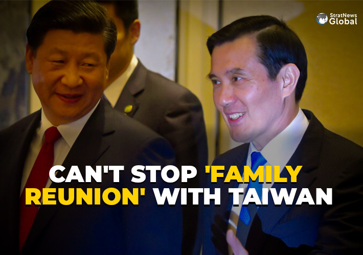  Xi Jinping Talks Unification With Former Taiwan President But Not Everyone Is Cheering