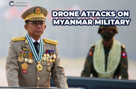 myanmar, drones, drone attack